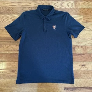UT TEXAS LONGHORNS MASCOT Golf Travis Mathew POLO SHIRT - Mens X-LARGE XL - Picture 1 of 5