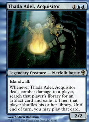 Worldwake #40 Thada Adel, Acquisitor - Image 1 of 2