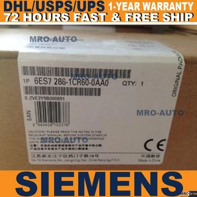 New Siemens SIMATIC S7-200 SMART CPU CR60 6ES7288-1CR60-0AA0 6ES7 288-1CR60-0AA0 - Image 1 of 2