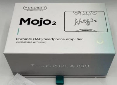 Chord Electronics Mojo 2 Amplificatore per cuffie Dac portatile colore nero - Immagine 1 di 4