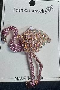 flamingo pin brooch - Picture 1 of 1