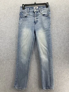 Pantalones de mezclilla para mujer Paige talla 27 lavados ligeros defectuosos para reparación o artesanía - Imagen 1 de 14