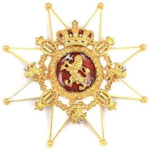 STERN DES ORDENS NORWEGISCHER LÖWEN HOCHWERTIG MODERN REPLIKAT - Bild 1 von 15