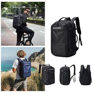 Zaino 17L Guarnizione Sottovuoto Viaggio Espandibile Sistema Compressione Aria Airback Bag - Foto 1 di 24