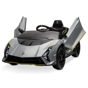 Kidzone 12v Licensed Lamborghini Autentica Kids Ride On Car w/ 4 Motors - Picture 1 of 21