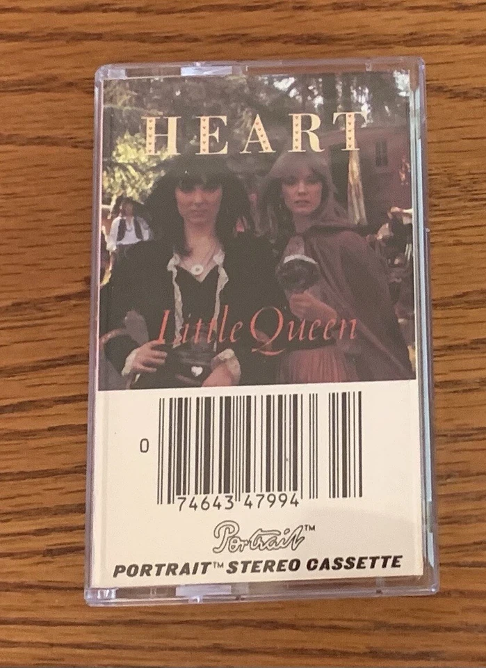 HEART "LITTLE QUEEN" RARE ORIGINAL 1985 USA CASSETTE/TAPE ALBUM - Image 1 of 1