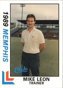 1989 Memphis Chicks Best #27 Mike Leon TR