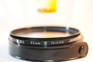 Nikon 95mm L37c UV coated filter for Nikkor Canon Sigma Sony Tamron lens - Picture 1 of 5