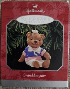 Adorno Hallmark Keepsake - 1998 - Nieta - en caja original - Imagen 1 de 1