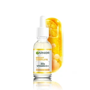 Garnier Vitamin C + Face Serum Anti-Dark Spots Acne Skin Brightening Serum 50 ML - Picture 1 of 6