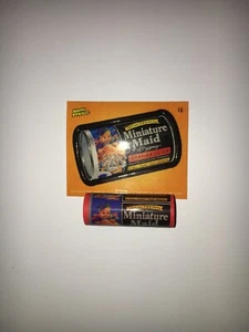Wacky Packages Series 1 Eraser And Sticker #15 Miniature Maid Card - Picture 1 of 1