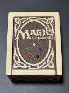 Magic The Gathering 1995 Ceramic / Resin Deck Box Wizards of the Coast - Picture 1 of 7