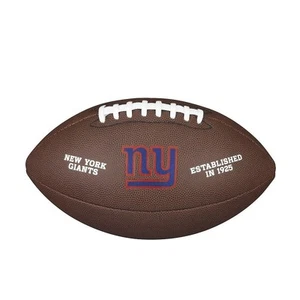 PALLONI WILSON WTF1748XB NFL TEAM COMPOSITE NEW YORK GIANTS - Foto 1 di 1