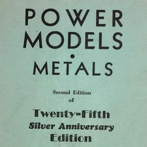 1953 Charles A. Cole 25th Anniversary Metal Power Models Catalog Price List #15 - Picture 1 of 12