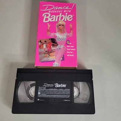 Barbie Dance Workout VHS 30 Minutes Songs by Love Hewitt - Image 1 of 4