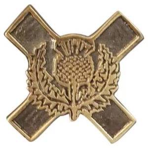 New Scottish Glengarry Cap Badges Thistle Emblem Antique Finish/Army Cap Badge - Picture 1 of 1
