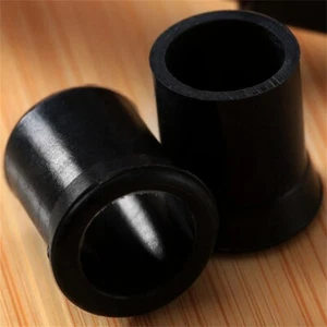 10pcs Inner Dia 11mm Soft Rubber Tobacco Smoking Pipe Tip Grips 0.67" Len Black - Picture 1 of 8