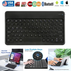 Bluetooth Keyboard For New iPad Air 11"/10th/9th/7th/6th/5th Gen Pro 11" 10.9" - Picture 1 of 11