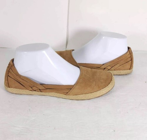 Ballerine espadrillas UGG donna Cicily US 8 foderate in shearling castagno