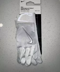Nike Hyperdiamond Select Batting Gloves Women’s Sze large - Softball nwt! - Picture 1 of 1