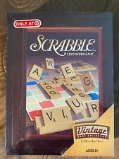 Hasbro Parker Brothers Vintage Game Collection: Wooden Book Box Scrabble NEW