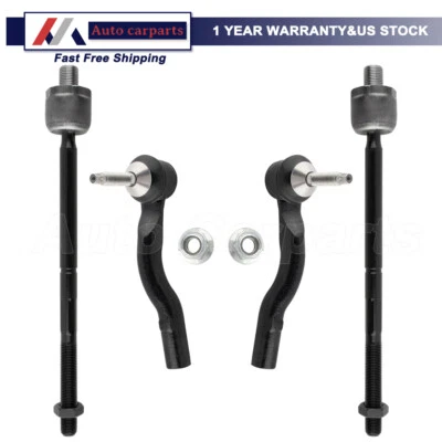 4 件装全新前内外扎杆套件适用于福特 Crown Victoria Lincoln Town 汽车 — 第 1/4 张图片