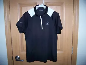 PING PERFORMANCE WOMENS GOLF TOP SZ LARGE ZIP NECK MEADOWLARK COUNTRY CLUB CLEAN - Picture 1 of 7
