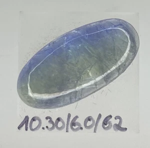 TANSANIT Cabochon Freeform (10.30cts) Tanzanite / Tanzanit - Bild 1 von 1