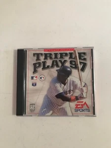 Triple Play '97 Baseball MLB 1997 EA Sports PC Game Disc and Case - Picture 1 of 4