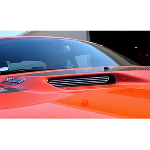 ACC Hood Scoop Grilles fits 2008-2014 Dodge Challenger-Billet Style SS/Polished - Picture 1 of 4
