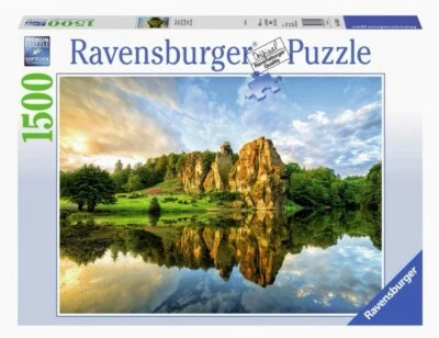 RAVENSBURGER PUZZLE 1500 PZ. - FORESTA DI TEOTOBURGO - TEOTOBURG FOREST- 16301 4 - Immagine 1 di 4