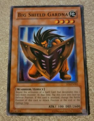 Yugioh Big Shield Gardna TP5-EN002 Super Rare!....Damaged..Free Shipping! - Image 1 of 4