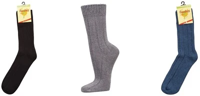 HANS-JOACHIM WOWERAT GMBH 3 - 15 Paar sehr weiche warme Bambus-Viskose Socken Doppelzylinder-Qualität