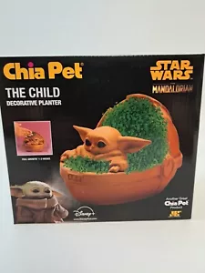 Star Wars the Child Genuine Chia Pet Home Garden Planter Pottery, NEW - Picture 1 of 3