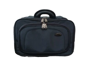 VTG Samsonite Blue Carry-on/ Personal Travel Bag ~ Luggage, Overnight, Work Play - Picture 1 of 18