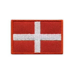 Drapeau De The Sovereign Militaire Ordre De Malte Patch / Badge Brodé - Picture 1 of 1