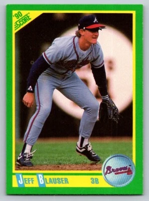 1990 Score - Jeff Blauser #178 - Image 1 of 2