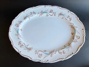 Plato ovalado Coalport Bone China 14 1/2” RECUERDOS  - Imagen 1 de 4