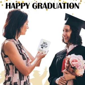 8pcs Classic Gold Black Graduation Wallet Graduation Keepsake Gift - Picture 1 of 22