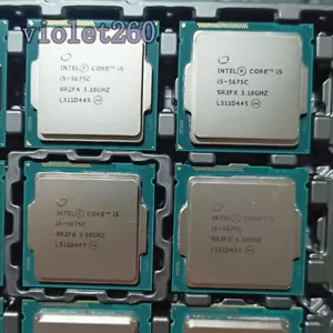 5Th Gen Intel Core i5-5675C  LGA1150 CPU Processor 3.1GHz 4M Cache 4-Core 65W - Picture 1 of 1