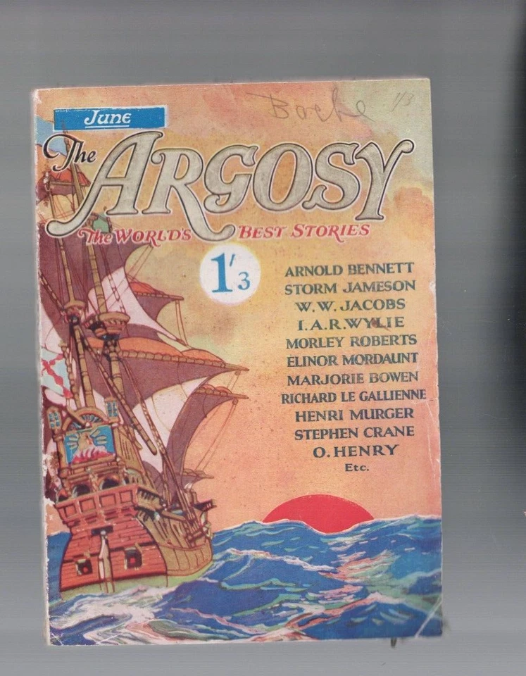 THE ARGOSY , THE WORLD'S BEST STORIES , JUNE 1930 - Image 1 of 1