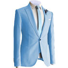 Mens Suits Coats Business Tuxedos Jacket Blazer Wool Prom Wedding 40 42 44 46 48