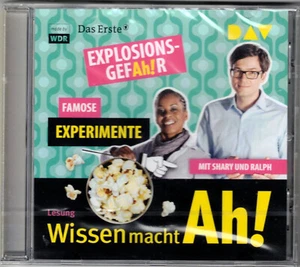 Explosionsgefahr Wissen für Kinder Hörbuch CD Famose Experimente NEU/OVP (2011) - Imagen 1 de 2