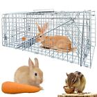 Live Animal Cage Trap,24 X 7 X 8In Animal Trap For Rabbits,Stray Cats,Squirre...