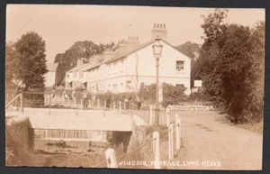 Postcard Lyme Regis Dorset early view Windsor Terrace RP - Picture 1 of 2
