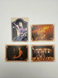 Lote De 4 Tarjetas Coleccionables KISS Rock & Roll 1978 De Colección: #24, #28, #41, #51 - Imagen 1 de 6