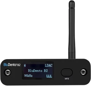 BluDento B2 True Hi-Fi aptX HD LDAC Bluetooth Audio Receiver Toslink Coaxial - Picture 1 of 16