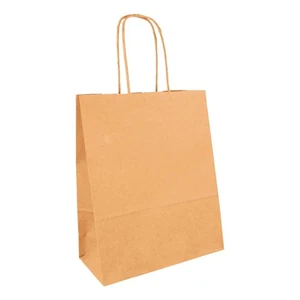 SOS Natural Kraftpapiertüten mit Griffen 18+8x21,5 cm - Garcia de Pou - Bild 1 von 4