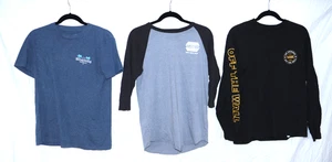 3 Shirts Paket Gr. M - Vans Langarm, Vans Baseball, Billabong Kurzarm - Bild 1 von 15