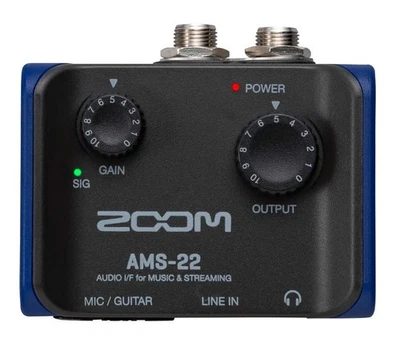 ZOOM USB-C Audio Interface 2-in/2-out AMS-22 - Image 1 of 4